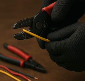 Scopri di più sull'articolo Sicurezza nell’utilizzo delle pinze spelafili manuali