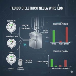 Scopri di pi&ugrave; sull'articolo Fluido Dielettrico nella Wire EDM: Acqua Deionizzata, Filtrazione e Manutenzione per Tagli di Precisione
