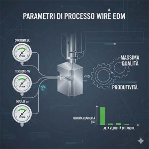 Scopri di pi&ugrave; sull'articolo Parametri di Processo Wire EDM: Come Ottimizzare Corrente, Tensione e Impulsi per Massima Qualit&agrave; e Produttivit&agrave;